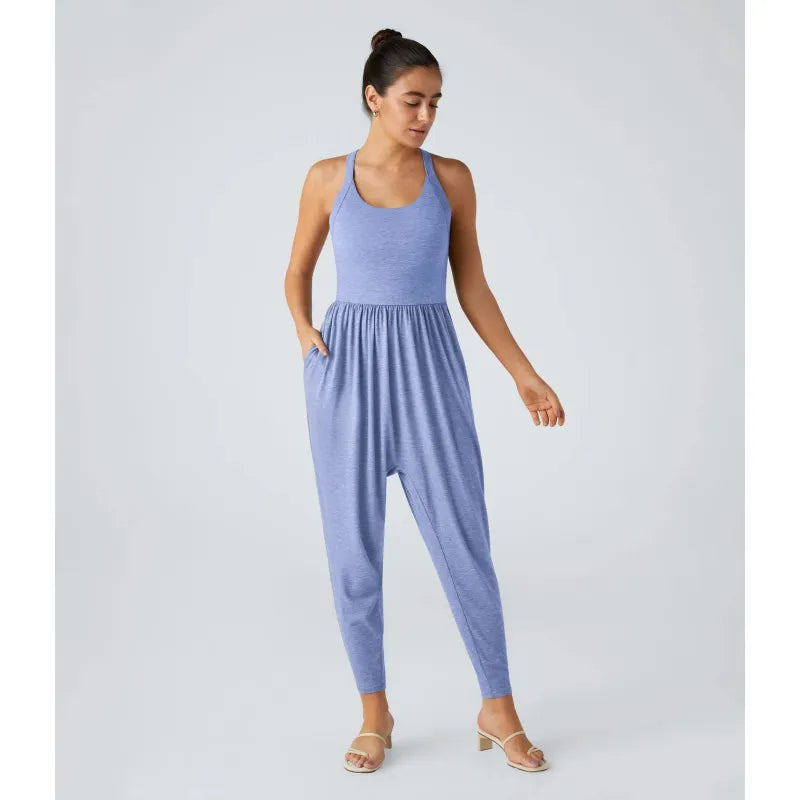 👗 EasyPeezy™ Back-Tie Jumpsuit