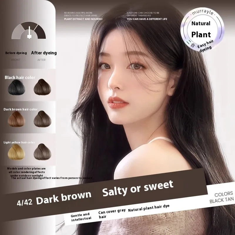 GlowTame™ Easy Comb Plant-Based Hair Dye Shampoo