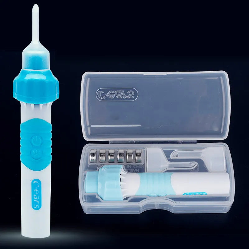 EarClean™ GentleSweep Pro Electric Silicone Ear Wax Removal Tool Kit