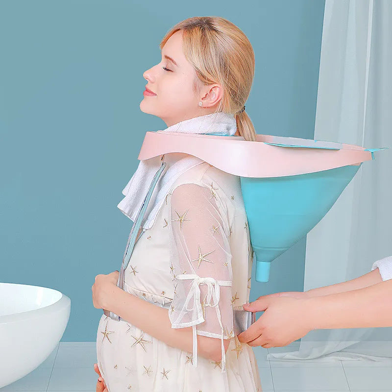 π₯ Foldable Shampoo Basin β Effortless Hair Washing Anywhere! π₯