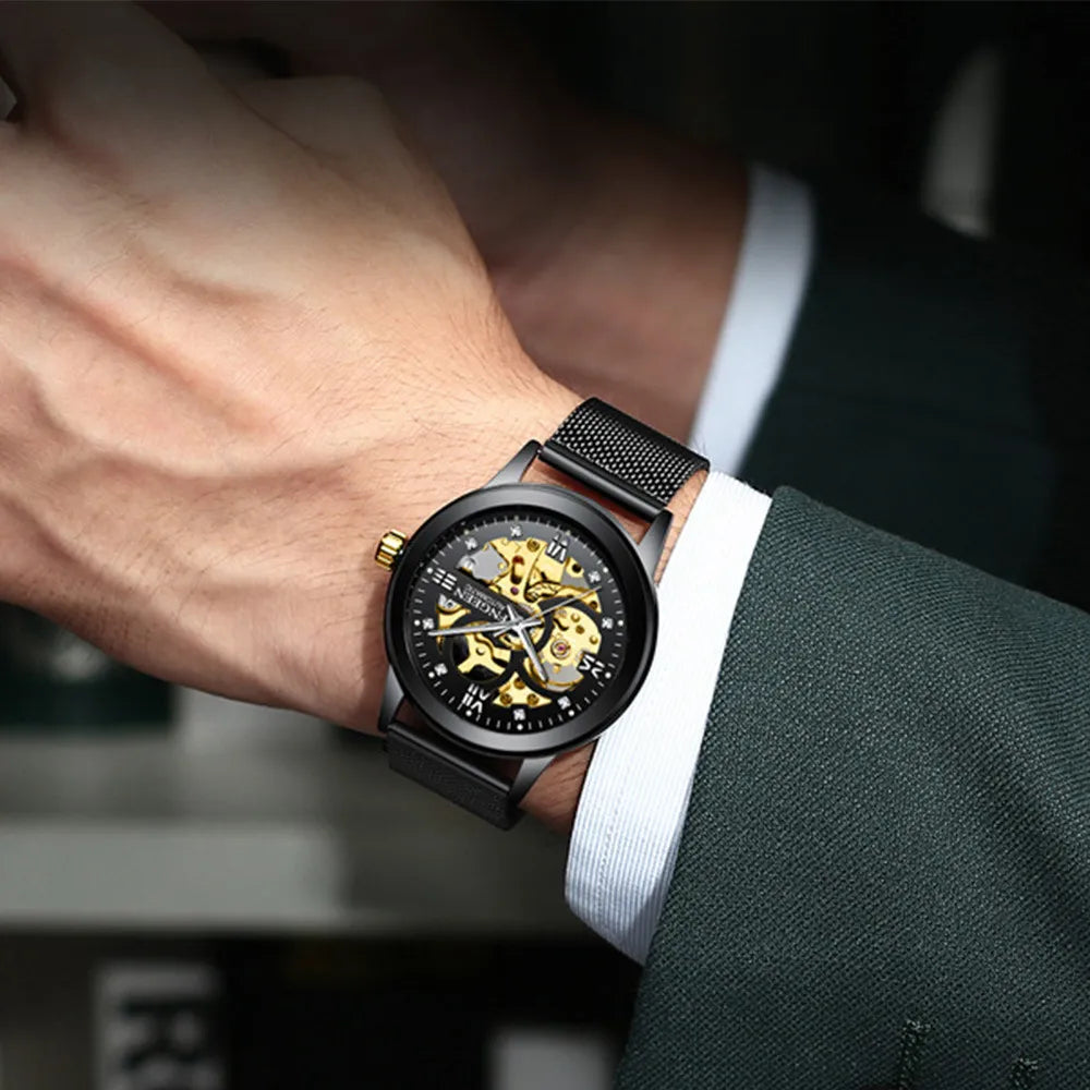Luxury Luminous Waterproof Mechanical Watch