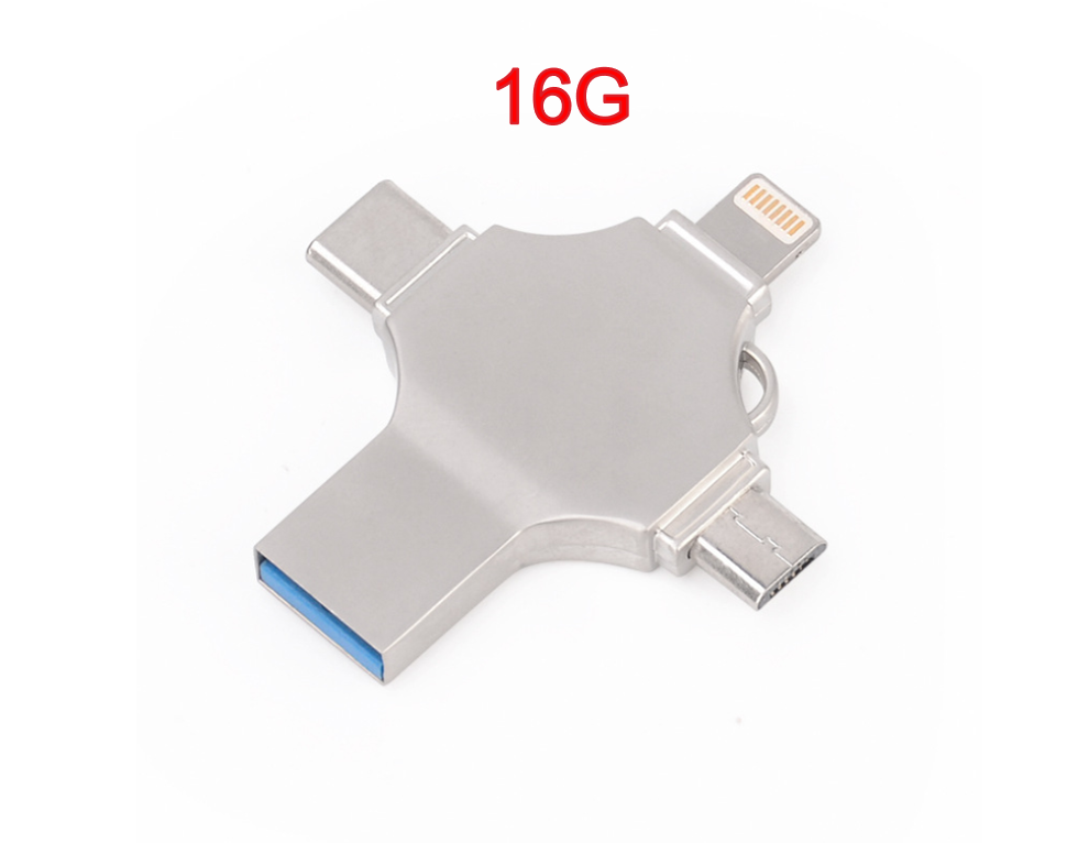 DataVault™ 4-in-1 High-Speed Flash Drive