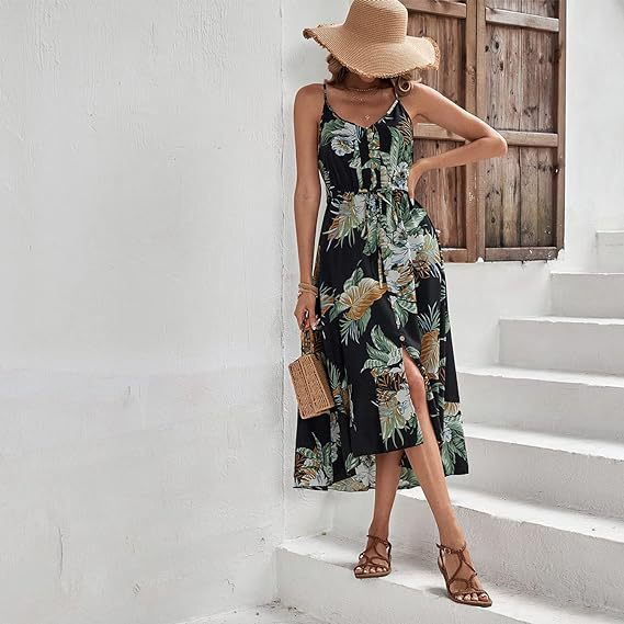 🌻 Elegant V-Neck Mid-Length Dress — In Bloom, On Point, and Always Ready