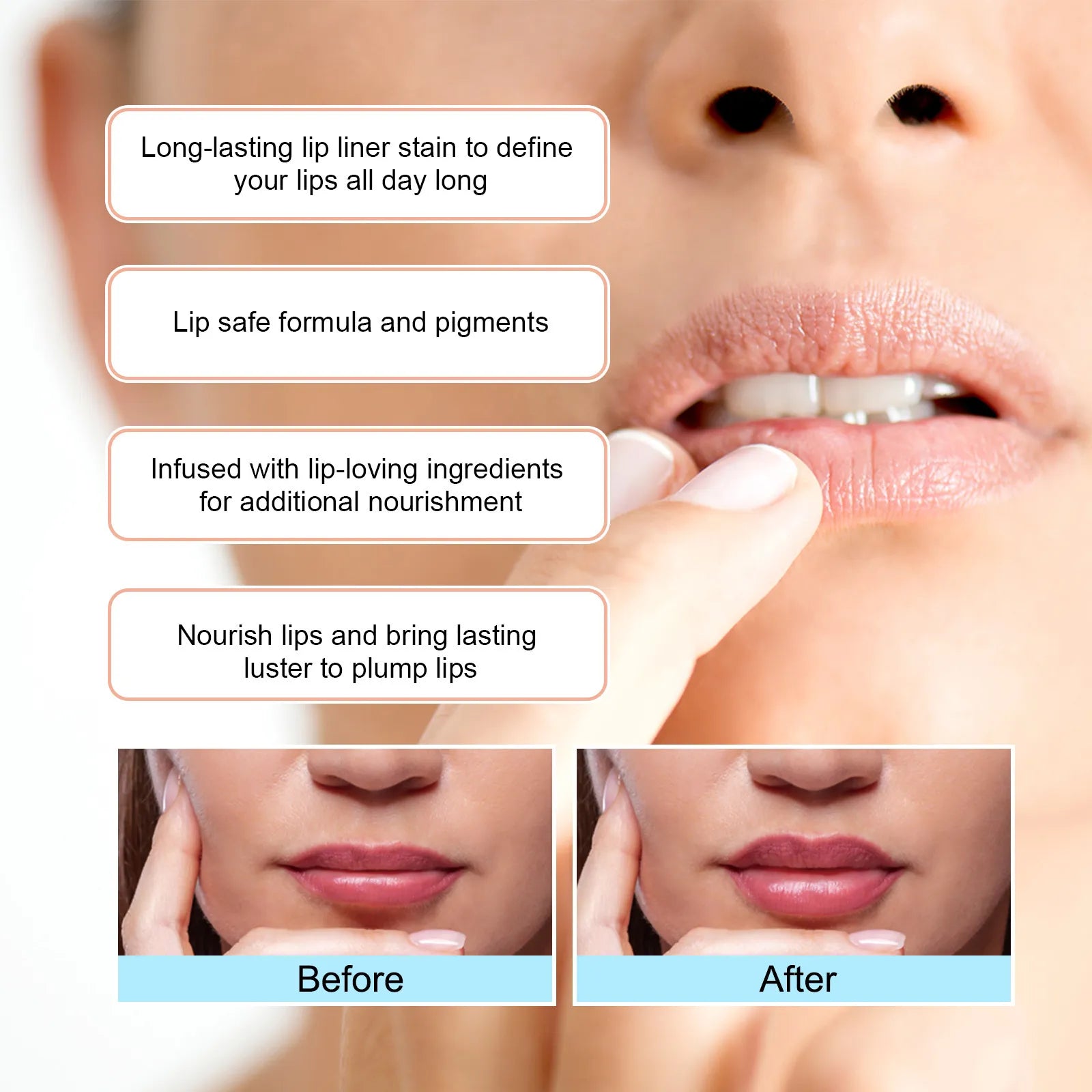 PlumpDefine™ Waterproof Stripping Lip Liner