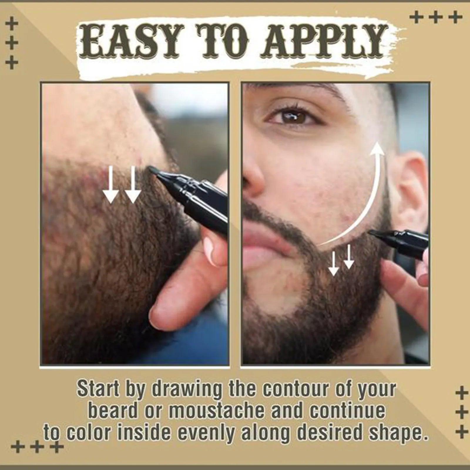 π₯ BEARD & HAIRLINE FILLER PEN β INSTANTLY FULLER, SHARPER LOOK! π₯