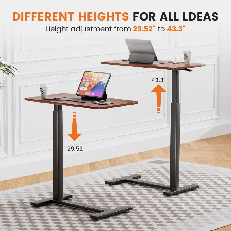 🔥 The Ultimate Adjustable Mobile Desk – Work & Relax Anywhere! 🔥