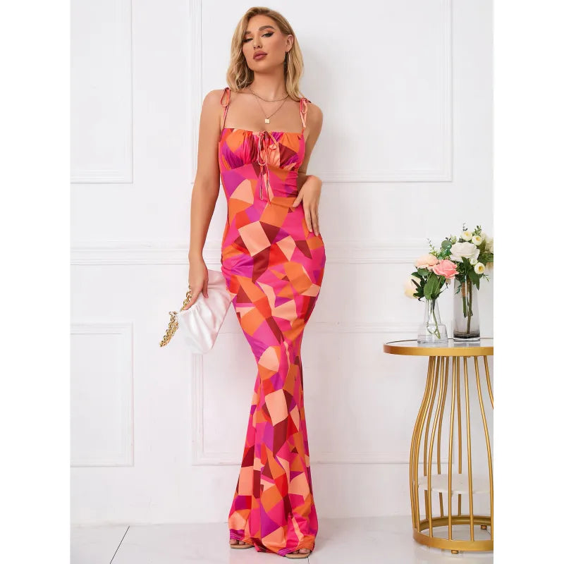 πΈ Waist-Tight Floral Strap Dress β The Must-Have Dress for Spring & Summer! βοΈπ