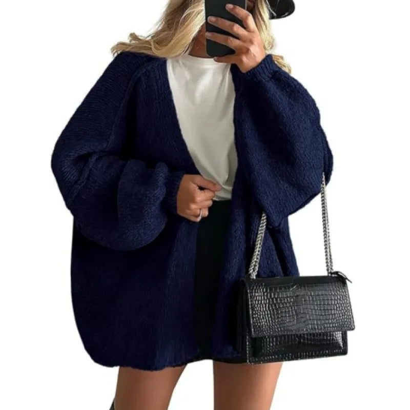 KnitEase™ Women’s Casual Knit Sweater Coat