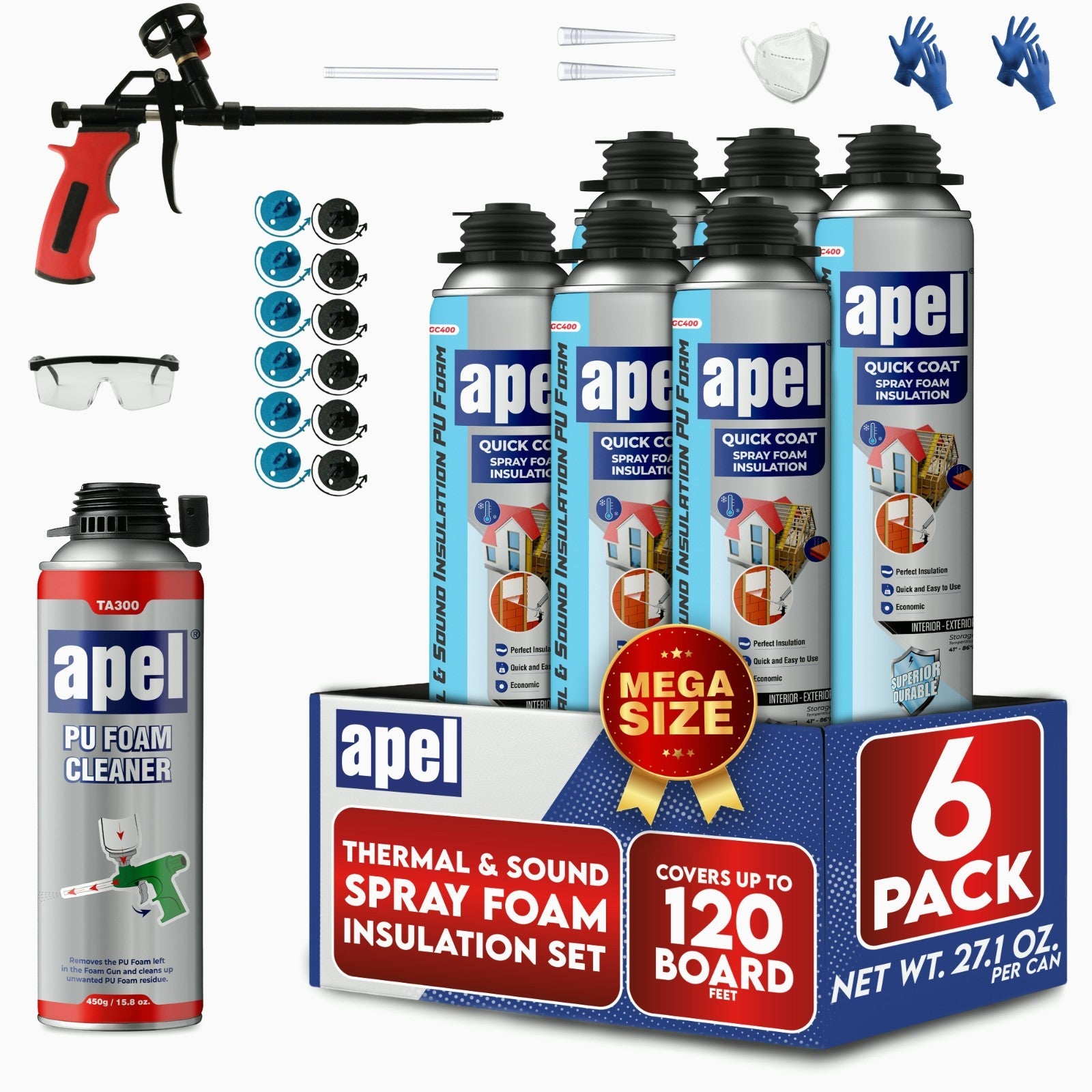 ApelSeal™ Foam Insulation Kit