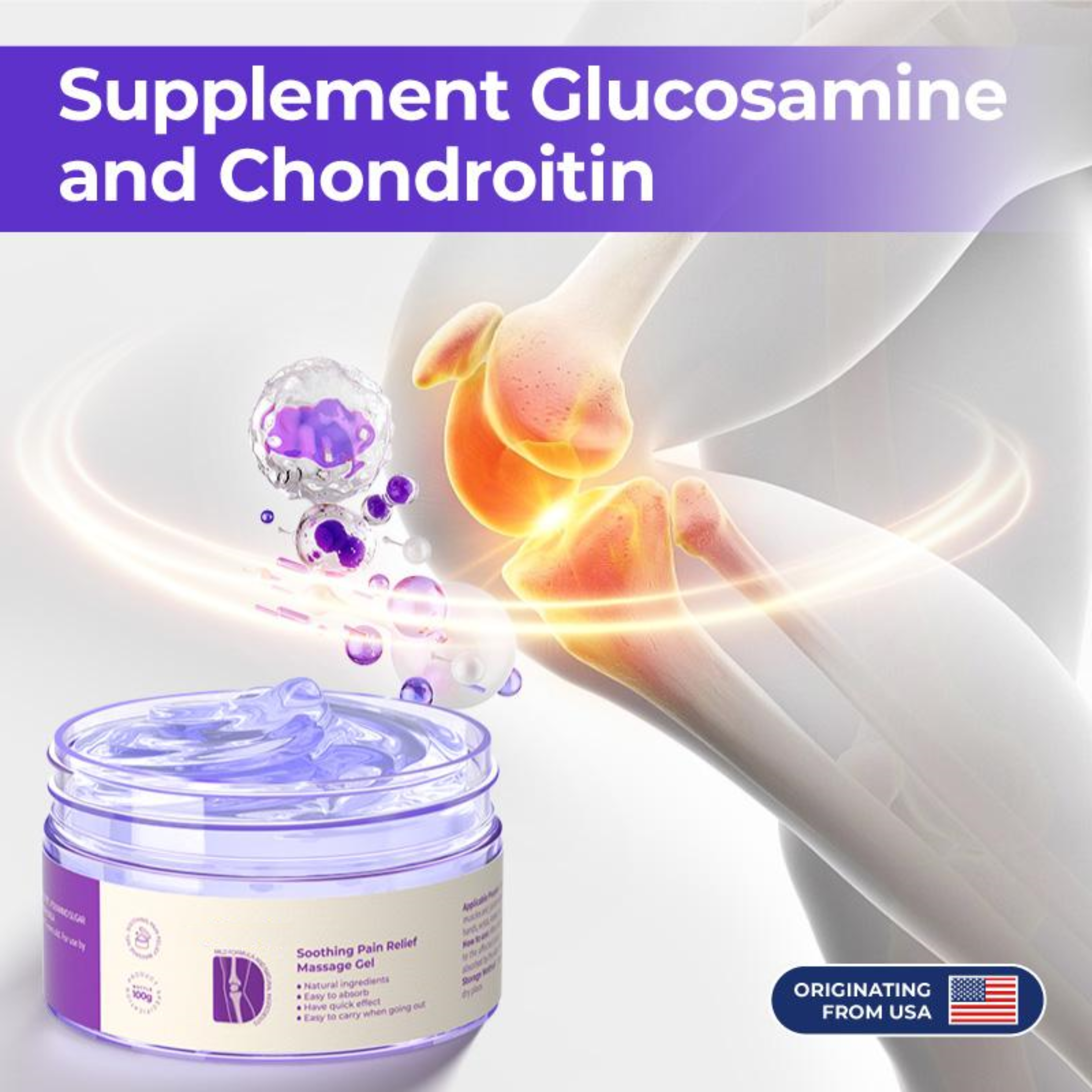 Final Day 79% OFF š„ Kerain Purple Gel š§ Refuse pain and inflammation