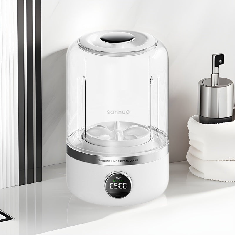 CleanEase™ Mini Rechargeable Washing Machine