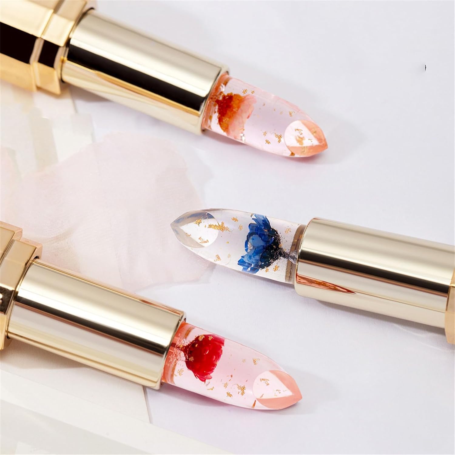 BloomGloss™ Crystal Flower Lipstick