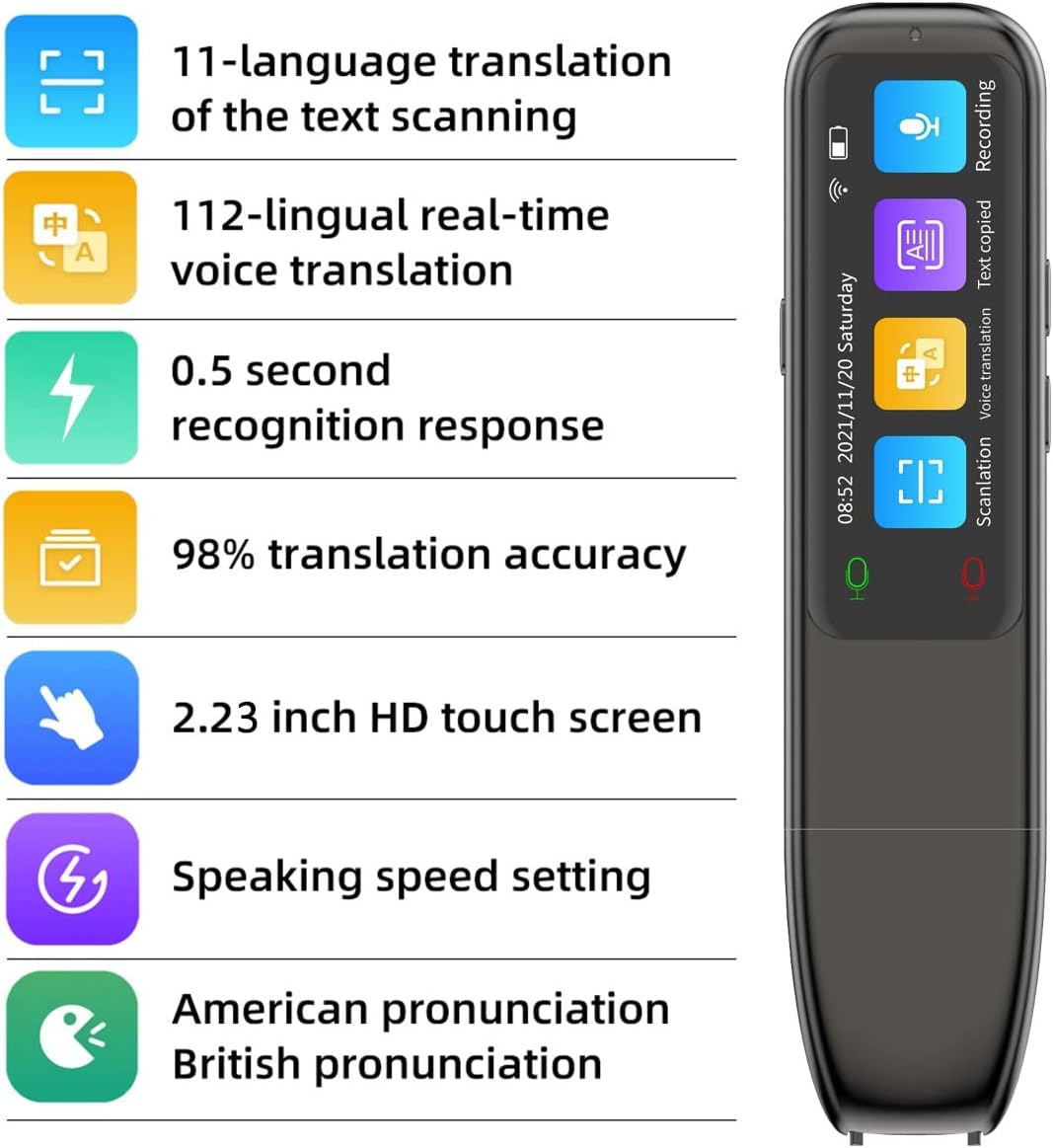 π The Smart Talking Pen β Instantly Translates & Teaches English! π€β¨