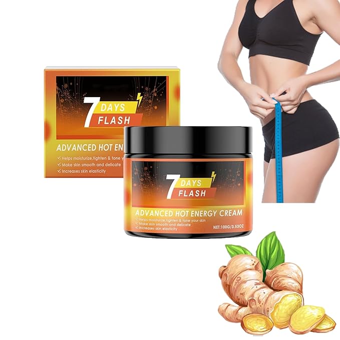 🔥 GlowFirm™ 7DayFlash – Advanced Hot Energy Firming Cream