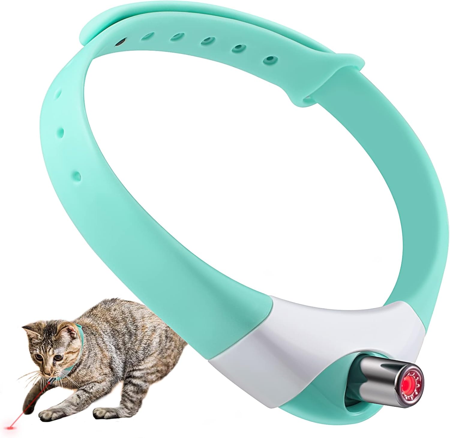 🐾 Hands-Free Laser Cat Collar – The Ultimate Fun for Your Feline! 🐾