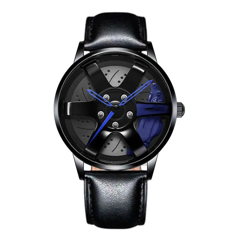 ⏰ MEN'S 3D CAR WHEEL SPORTS WATCH – THE ULTIMATE FUSION OF STYLE & PERFORMANCE! ⏰