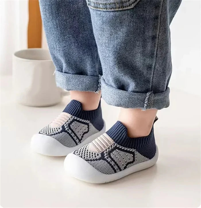 SnuggleStep™ Soft Sole Anti-Slip Baby Walking Shoes