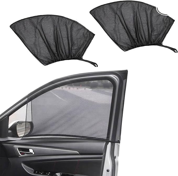 🔥Car Window Cover – Keep Your Ride Cool & Mosquito-Free! 🔥