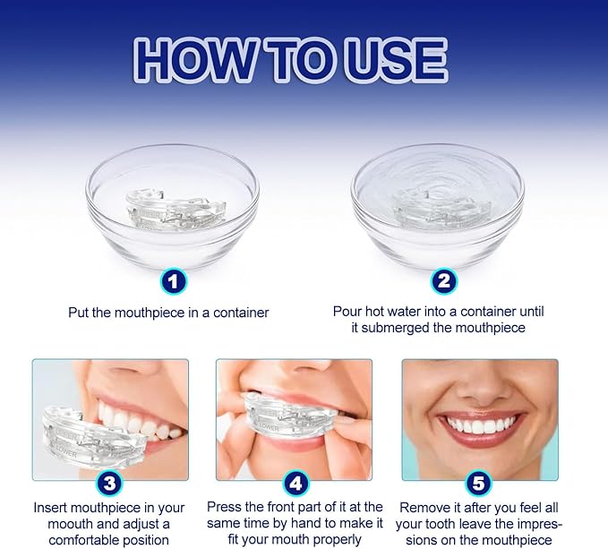 π΄ Adjustable Anti-Snoring & Teeth Grinding Mouthguard β Sleep Better, Wake Refreshed! π΄