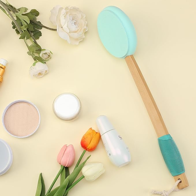 πNon-Slip Sponge Brush β Effortless Lotion Application for Hard-to-Reach Areas! π