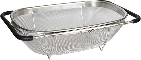 Upgrade Your Kitchen Efficiency with the Stainless Steel Collapsible Sink Drain Basket!