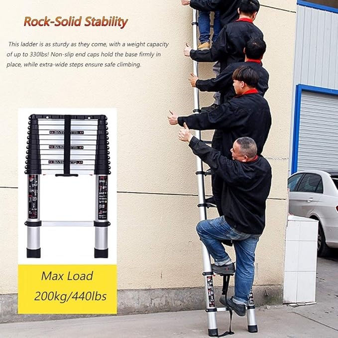 π₯ The Ultimate Telescopic Ladder β Safe, Strong & Space-Saving! π₯