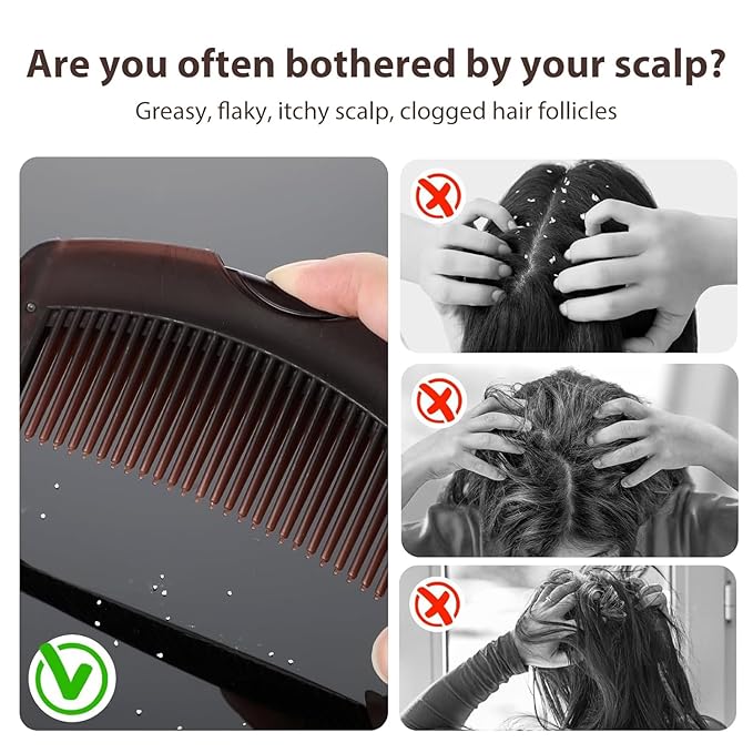 π Energy Comb β The Ultimate Scalp Detox & Hair Refresh π(4pcs)