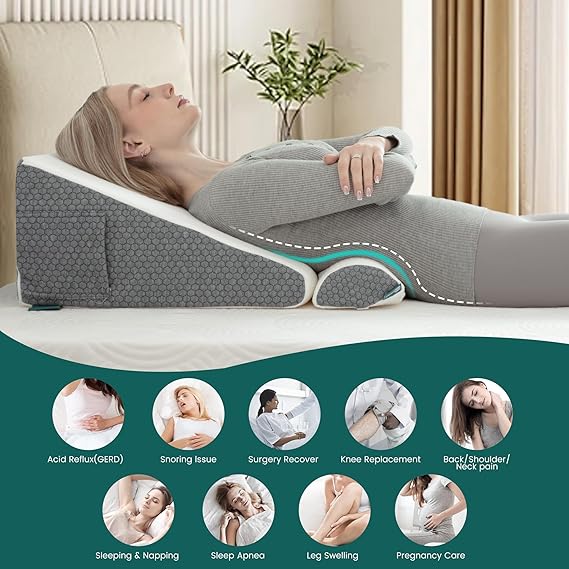 RestRelief™ Triangle Wedge Support Pillow