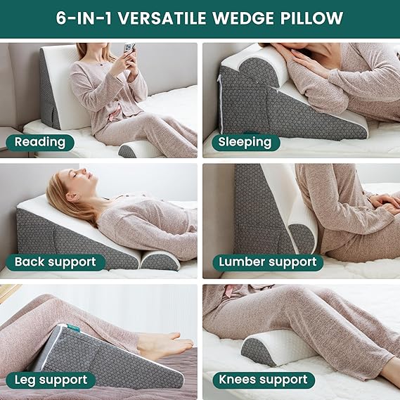 RestRelief™ Triangle Wedge Support Pillow