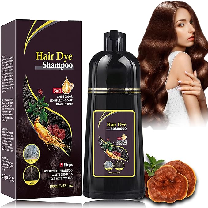 π₯ Instant Hair Transformation β Natural Hair Dye Shampoo! π₯