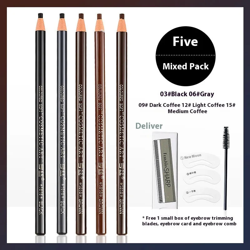 ✨ Brown Microblading Eyebrow Pencil – Waterproof, Smudge-Proof, & Long-Lasting! ✨
