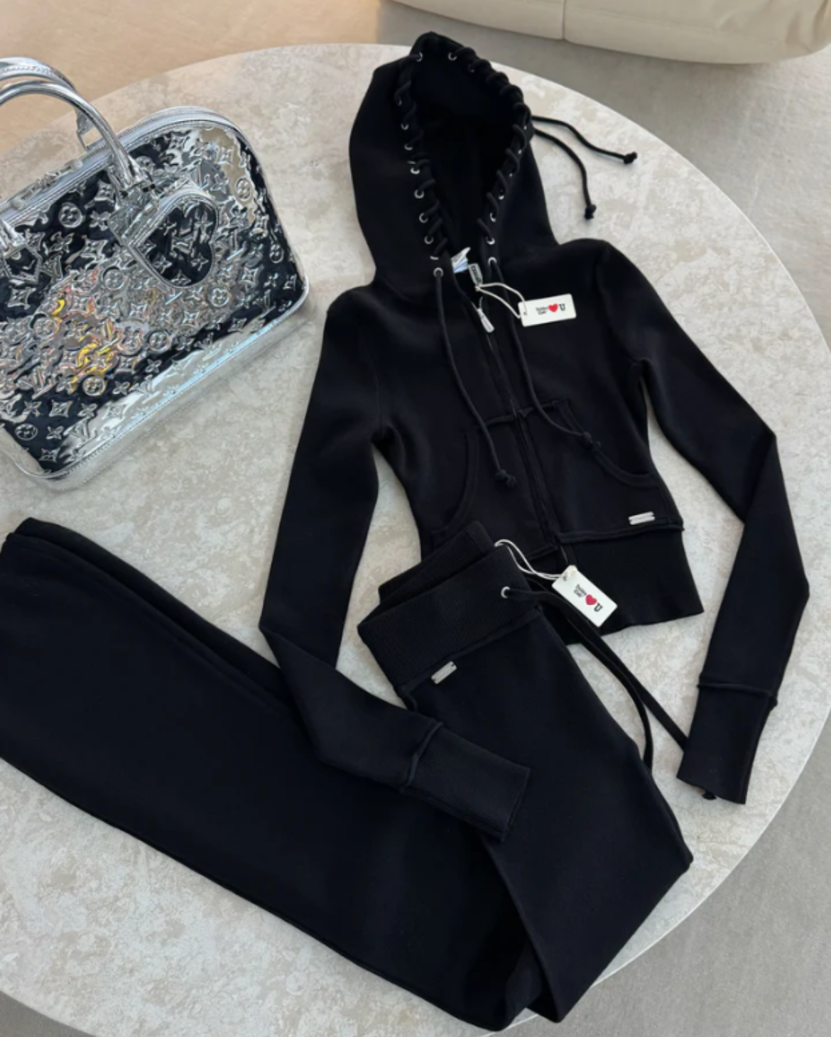 🔥 Women’s Color-Contrast Patchwork Casual Set – The Ultimate Trendy Fit! 🔥