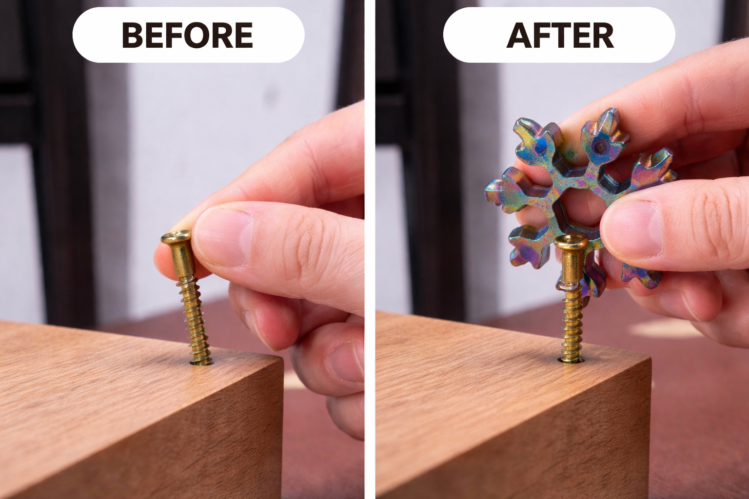 SnowTool™ 18-in-1 Tactical Snowflake All-in-One EDC Survival Gadget (3 PCS DEAL)