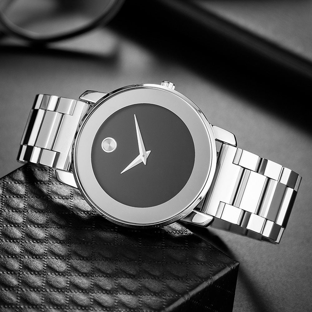 ⌚ Ultra-Thin Men's Stainless Steel Watch – The Watch of Power & Prestige ⌚