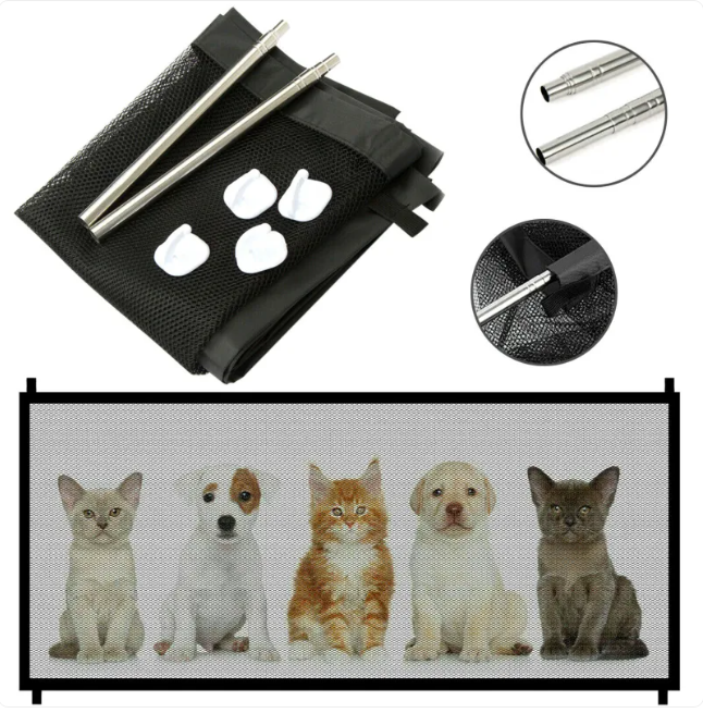 πΆPet & Baby Safety Gate β Keep Your Little Ones Safe & Secure! πΌ