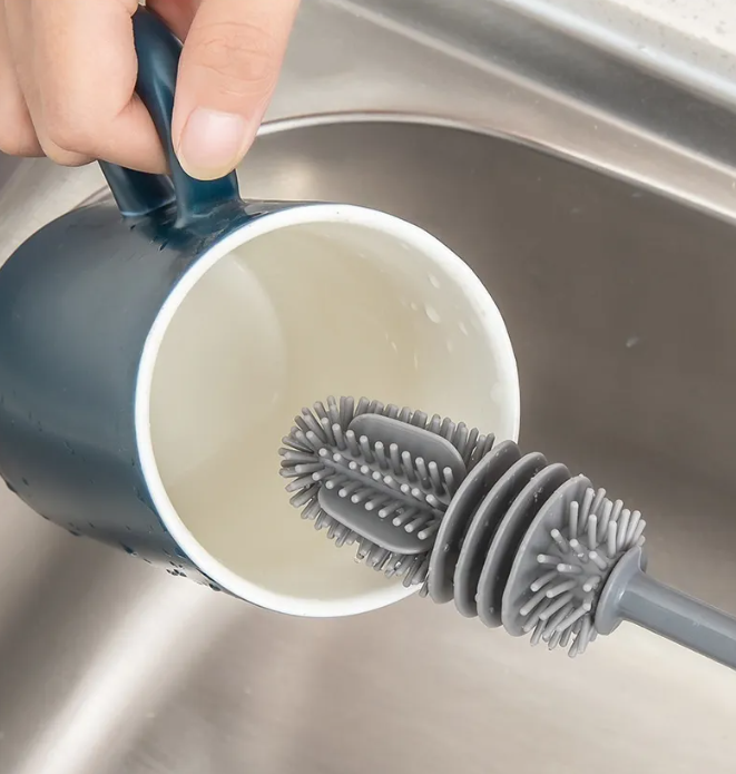 Premium Silicone Cup Cleaning Brush – The Only One You Can Trust! (3pcs)