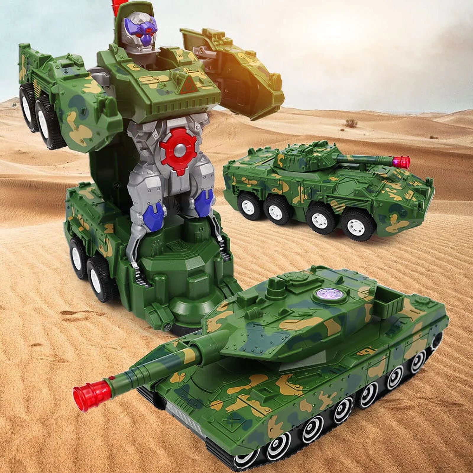 🔥 TurboMorph™ Electric Transforming Tank Robot — MAKE YOUR KID THE COOL ONE