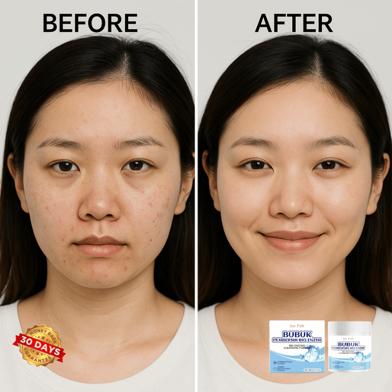 GlowRice™ Enzyme Brightening Cleansing Powder – Gentle Daily Exfoliator