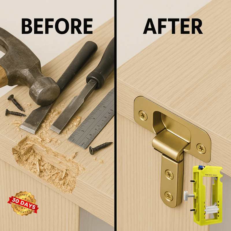HingeMate™ Door Hinge Installation Router Jig Kit