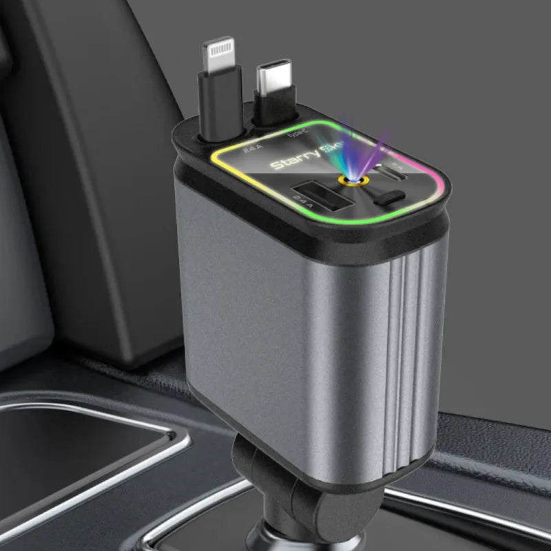 πβ¨ 4-in-1 Starry Sky Car Charger β Charge Faster, Drive Smarter! π