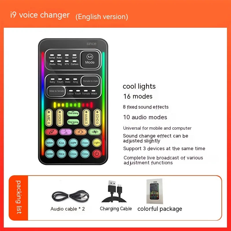 ποΈ Mini Sound Card & Voice Changer β Level Up Your Streaming & Recordings! ποΈ