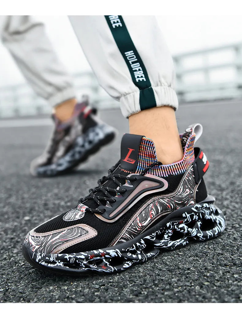 π 3D-PRINTED OUTSOLE ULTRA-LIGHT HEIGHTENED SNEAKERS β Elevate Your Style Instantly!