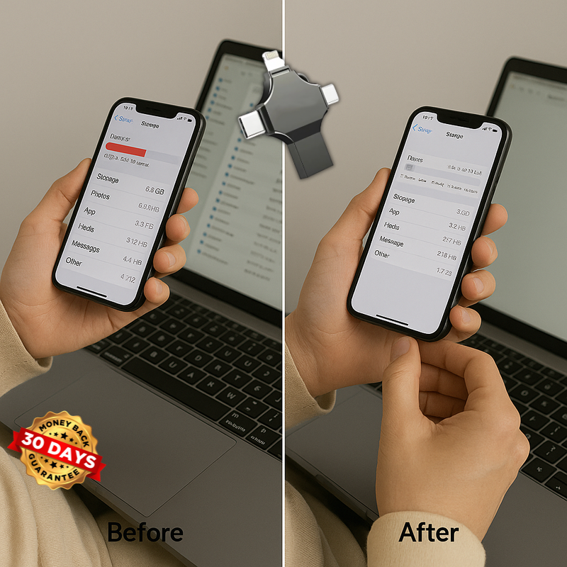 DataVault™ 4-in-1 High-Speed Flash Drive