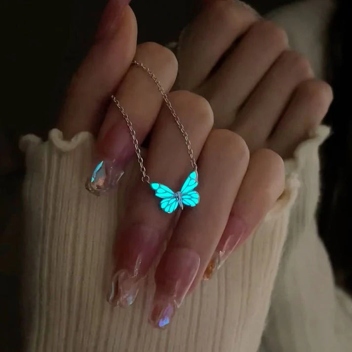 🦋✨ Luminous Butterfly Jewelry – A Glow Like No Other! ✨🦋