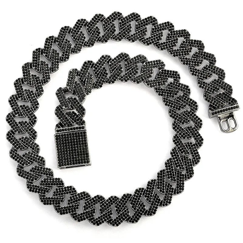 💎 The Ultimate Hip-Hop Diamond Chunky Necklace – Own the Spotlight 💎