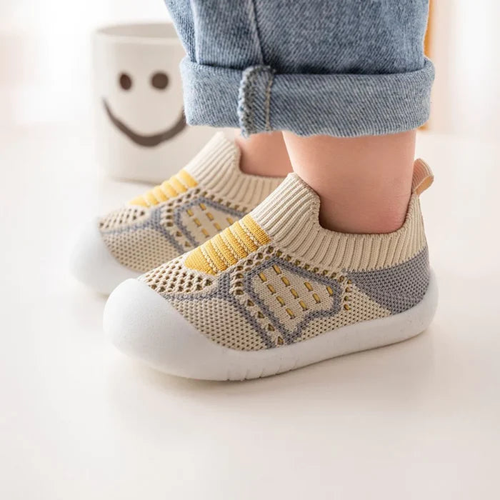 SnuggleStep™ Soft Sole Anti-Slip Baby Walking Shoes