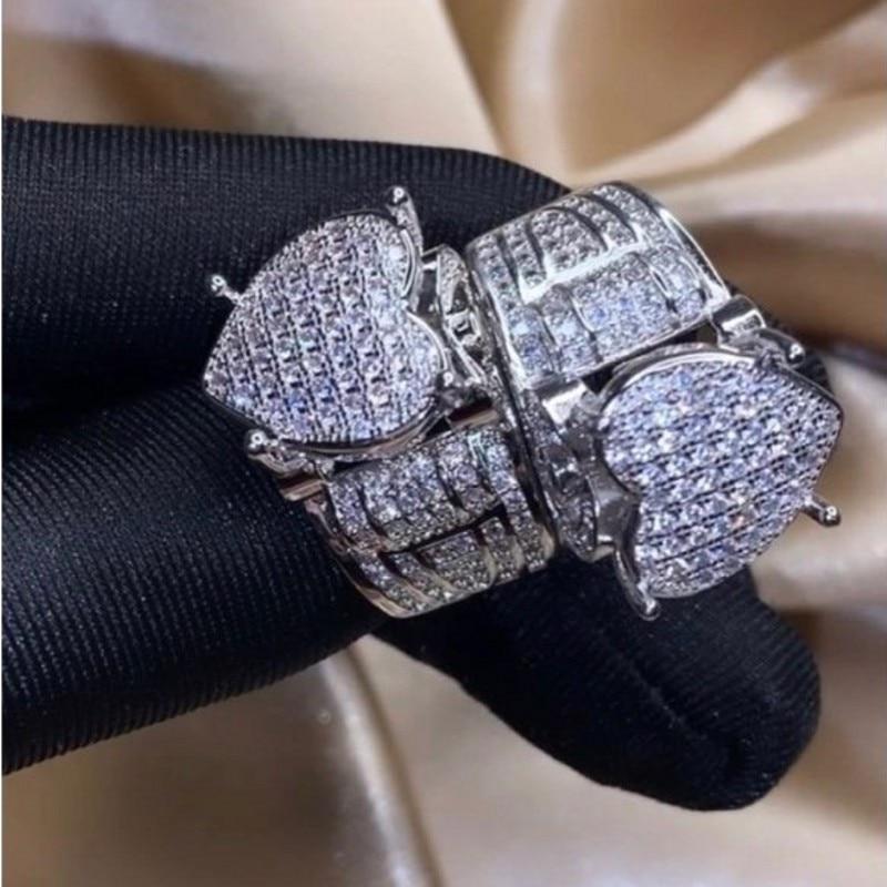 π Vintage Full-Diamond Zircon Ring β Timeless Luxury, Unmatched Shine π