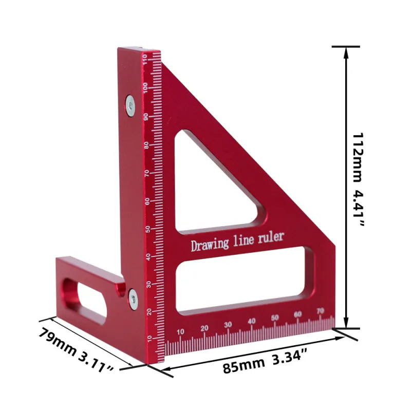 AngleMark™ Precision Woodworking Ruler