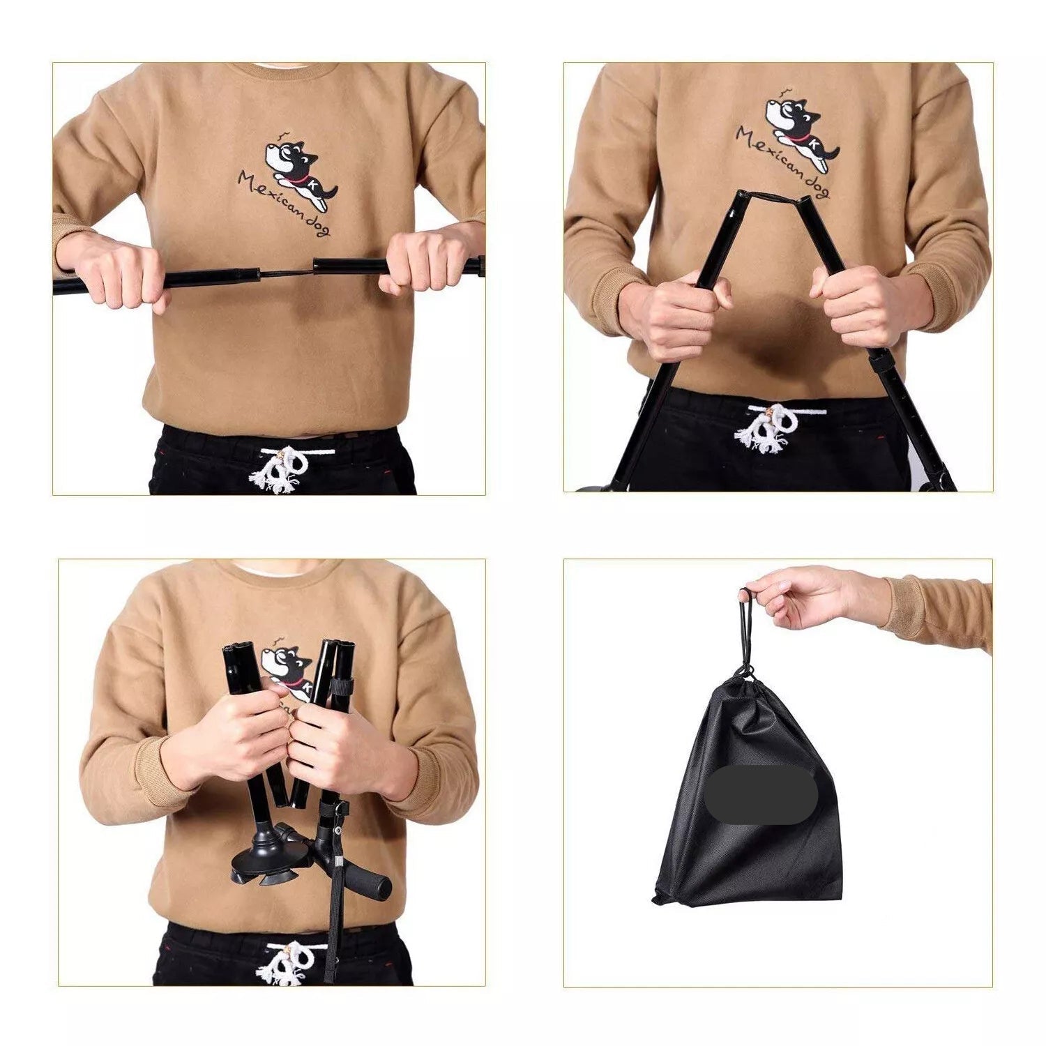 π₯ LED Folding Cane β Ultimate Stability & Nighttime Safety! π₯