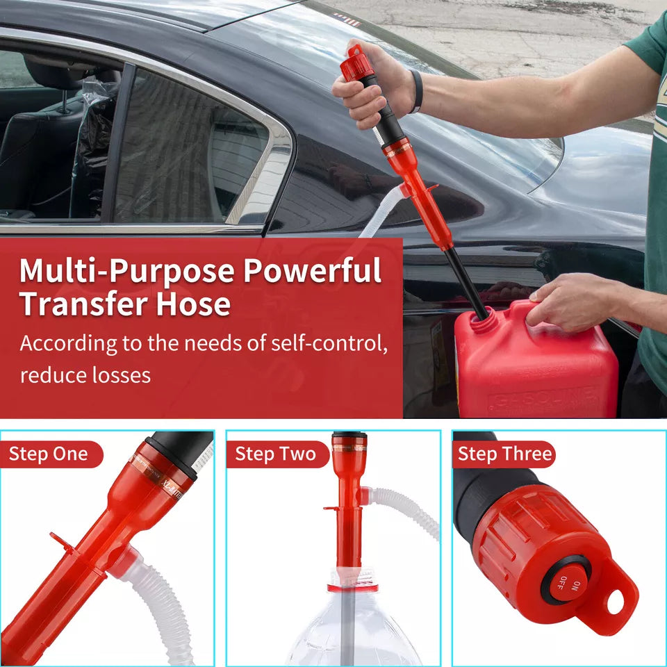 🚗 Portable Electric Oil & Fuel Pump – Efficient & Reliable!